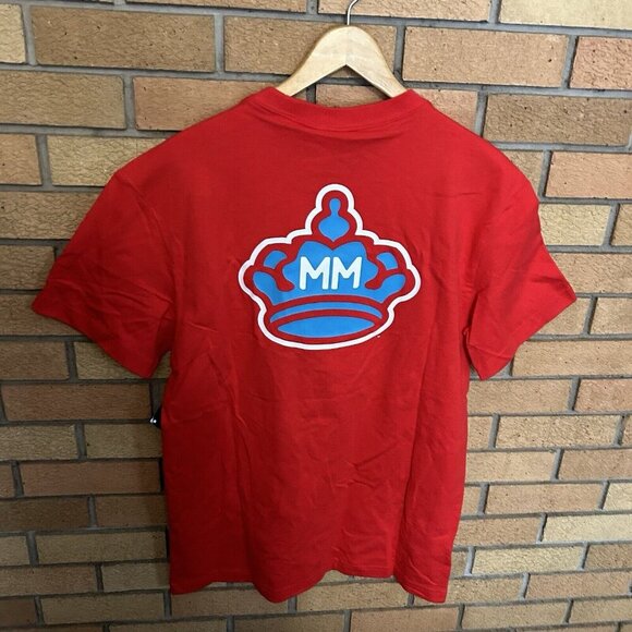 NWT Red Miami Marlins City Connect Premium T-Shirt Embroidered Men’s Size M - Picture 4 of 6